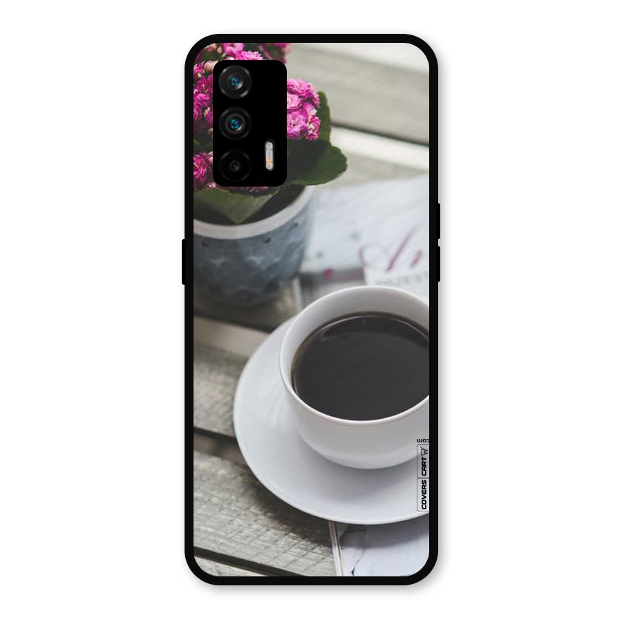 Flower And Blend Metal Back Case for Realme GT 5G