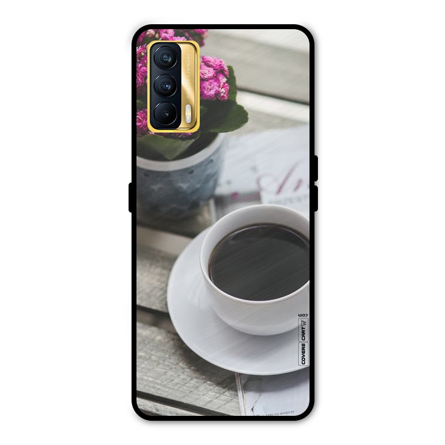 Flower And Blend Metal Back Case for Realme X7