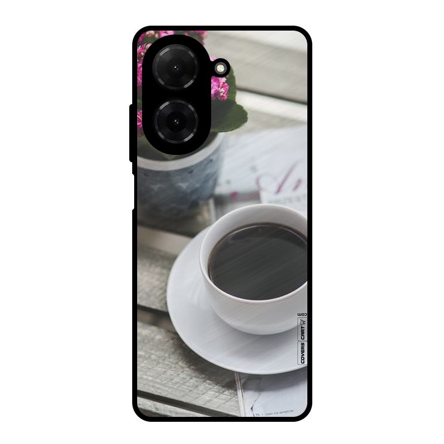 Flower And Blend Metal Back Case for Redmi A5 4G