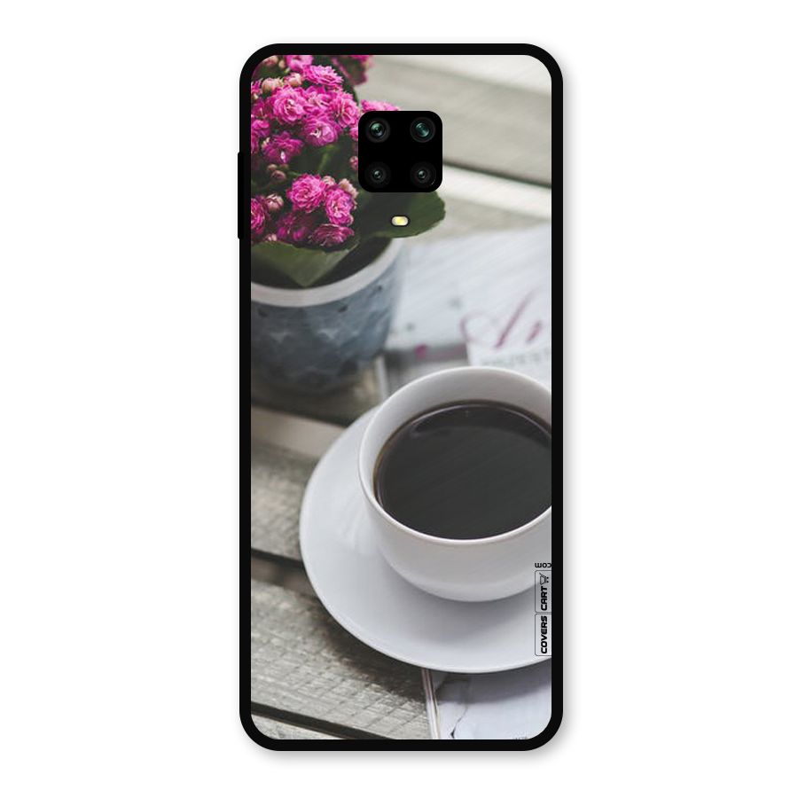 Flower And Blend Metal Back Case for Redmi Note 10 Lite
