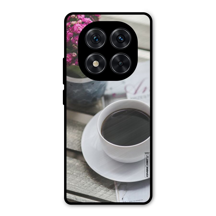 Flower And Blend Metal Back Case for Redmi Note 14 Pro 5G