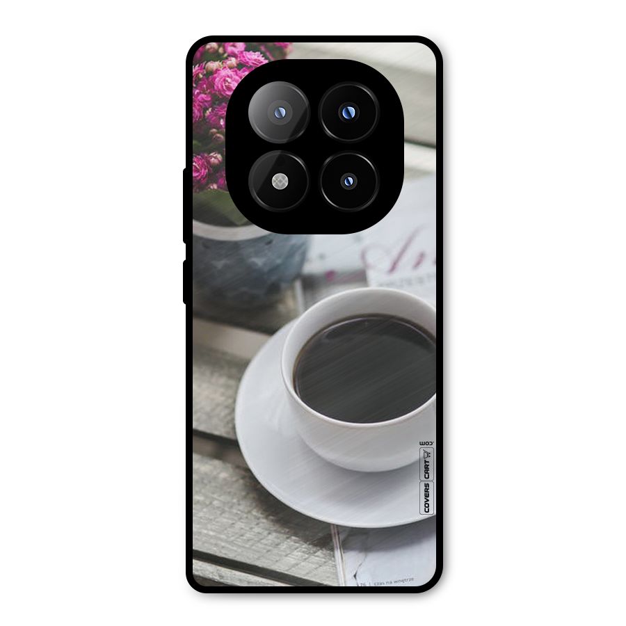 Flower And Blend Metal Back Case for Redmi Note 14 Pro Plus 5G
