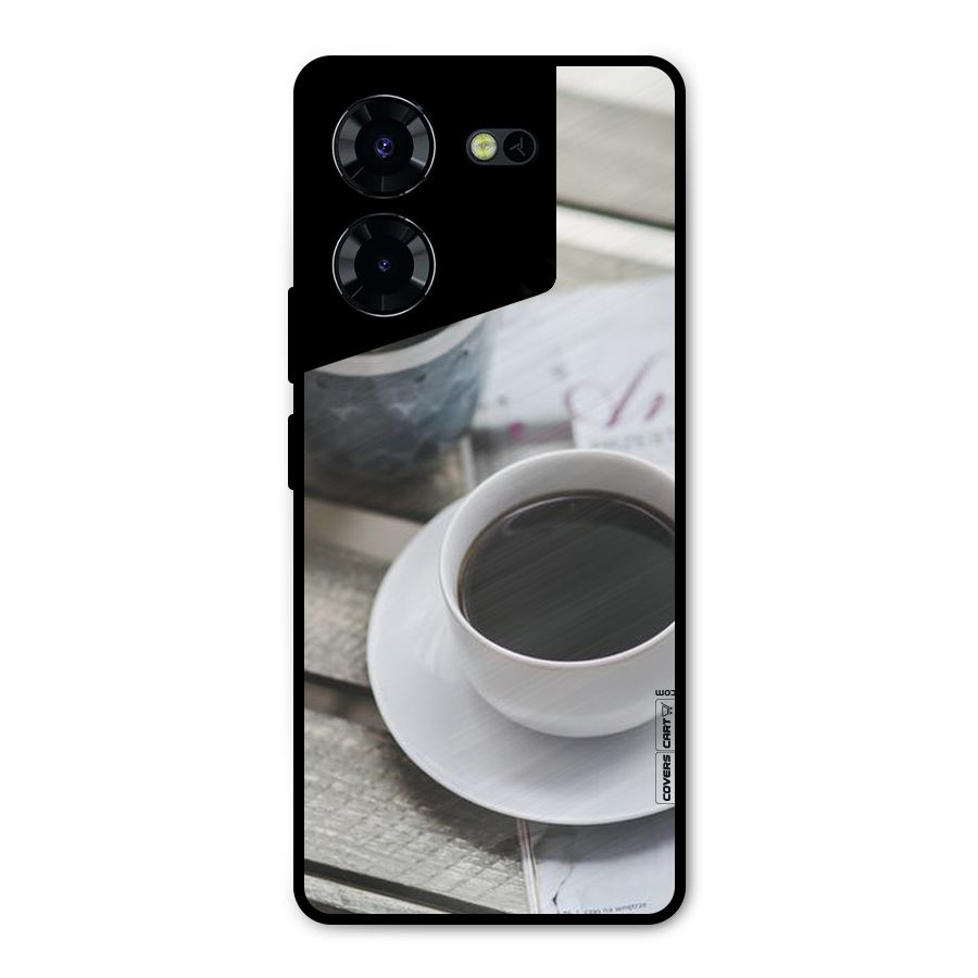 Flower And Blend Metal Back Case for Tecno Pova 5 Pro 5G