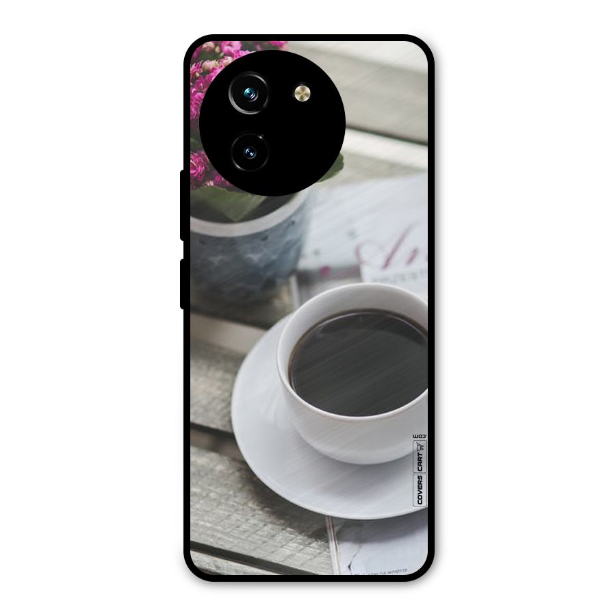Flower And Blend Metal Back Case for Vivo T3x
