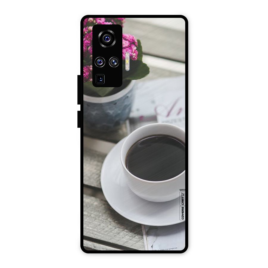Flower And Blend Metal Back Case for Vivo X50 Pro