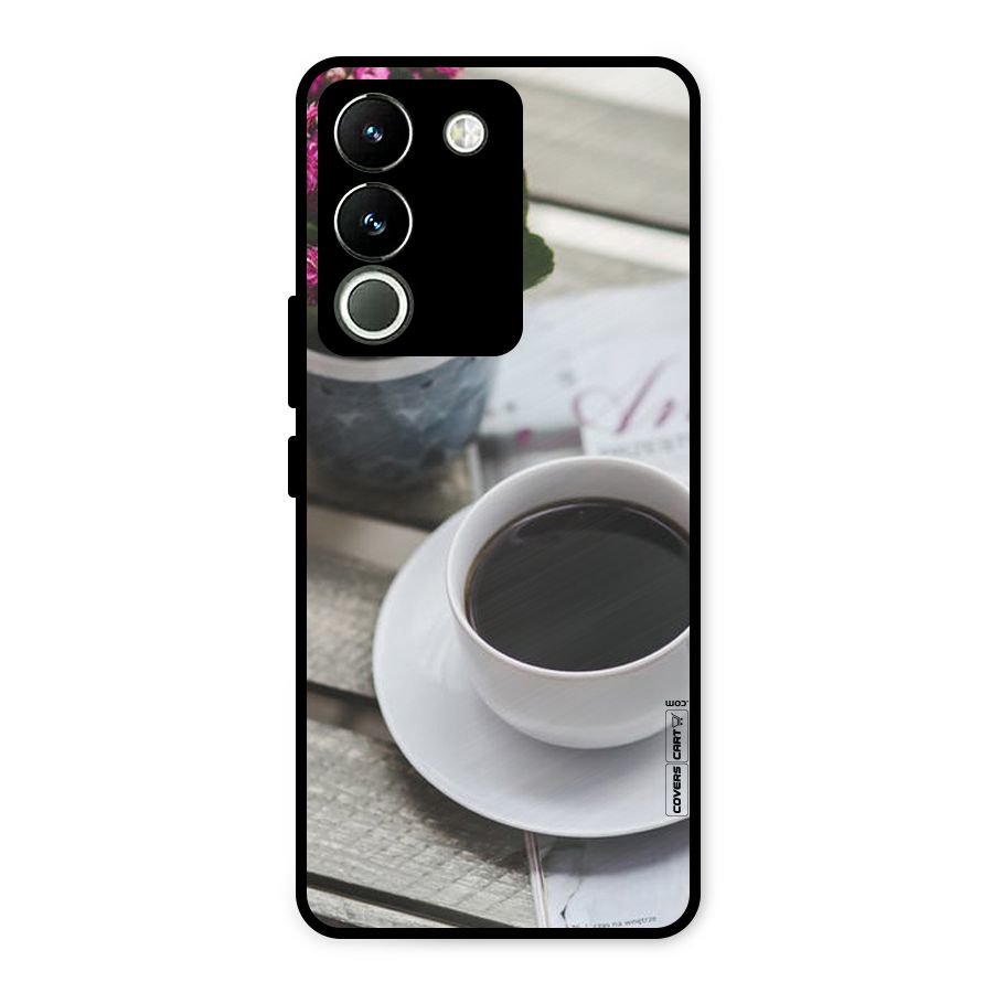 Flower And Blend Metal Back Case for Vivo Y200