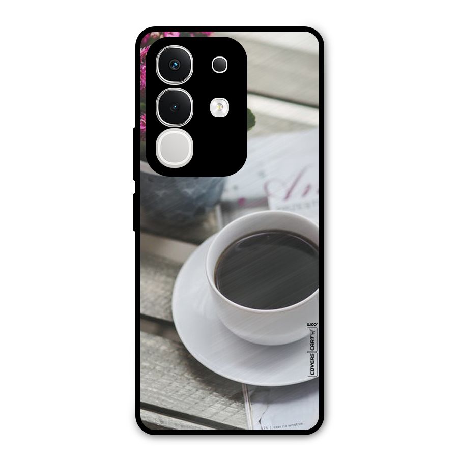 Flower And Blend Metal Back Case for iQOO Z10x