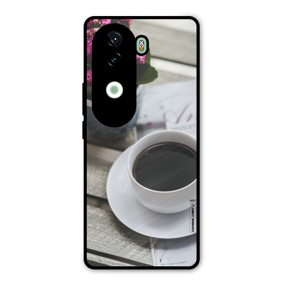Flower And Blend Metal Back Case for iQOO Z9s