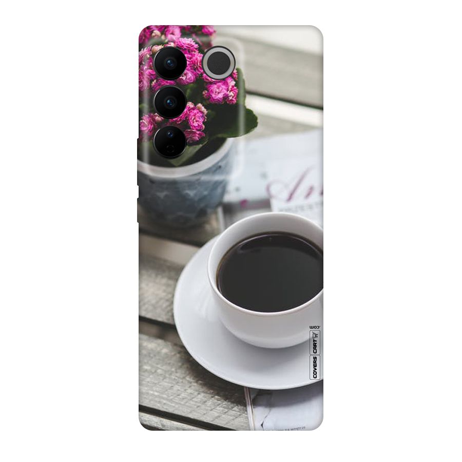Flower And Blend Original Polycarbonate Back Case for Vivo V27