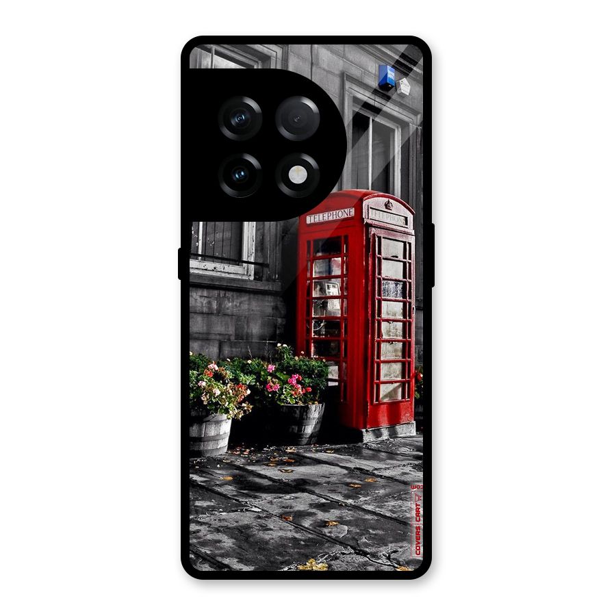 Flower And Booth Glass Back Case for OnePlus 11R
