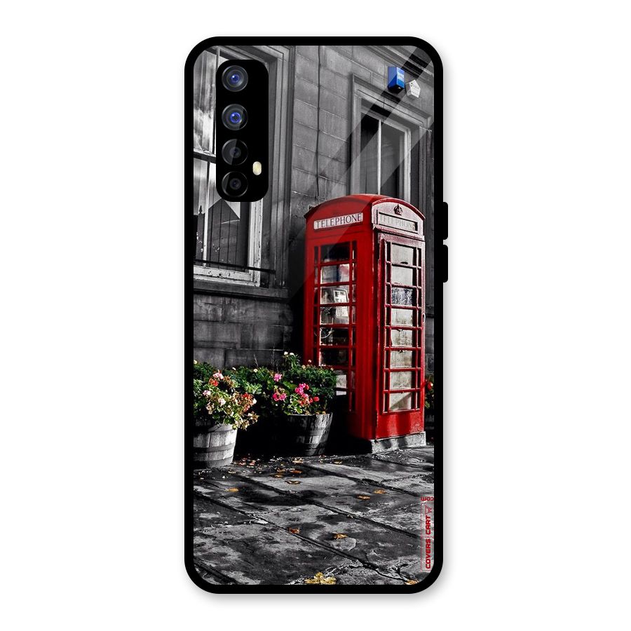 Flower And Booth Glass Back Case for Realme 7