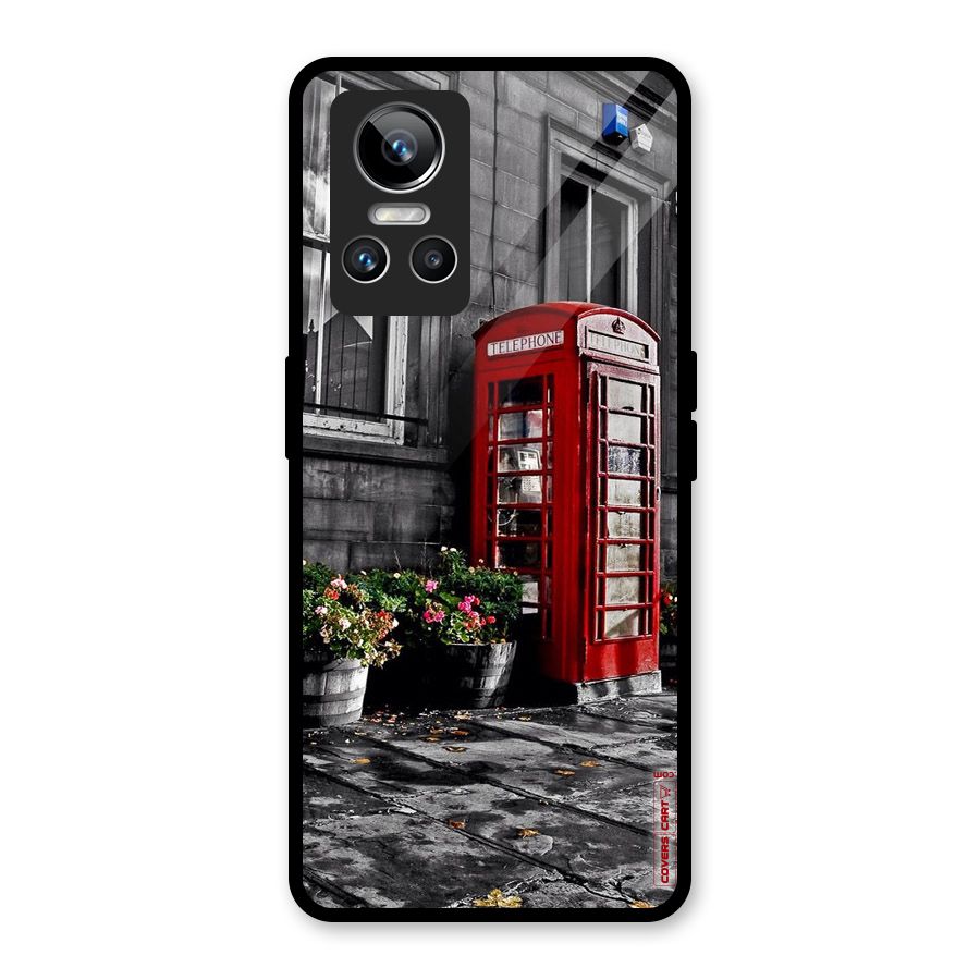 Flower And Booth Glass Back Case for Realme GT Neo 3
