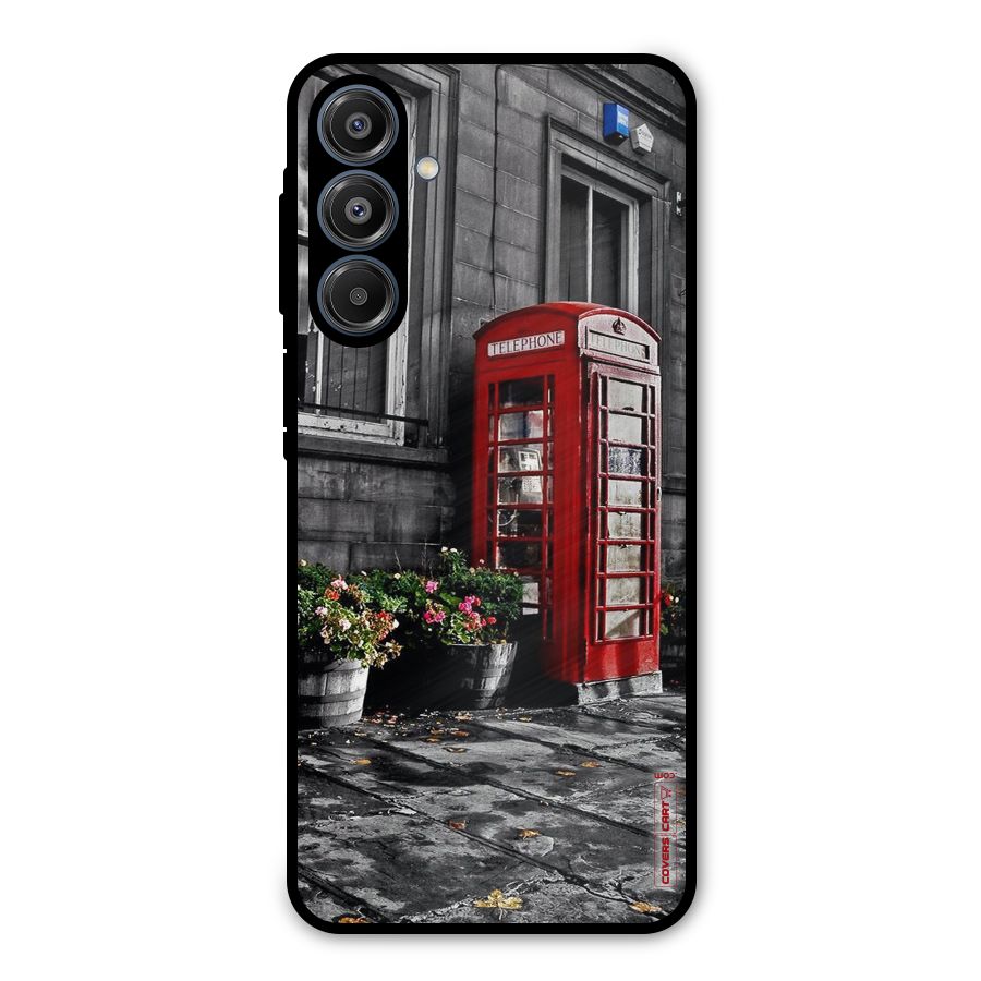 Flower And Booth Metal Back Case for Galaxy A16 5G