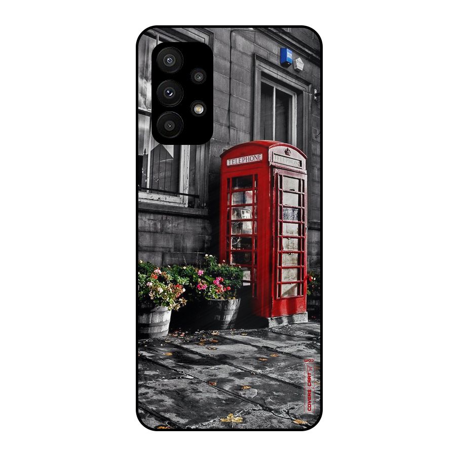 Flower And Booth Metal Back Case for Galaxy A23