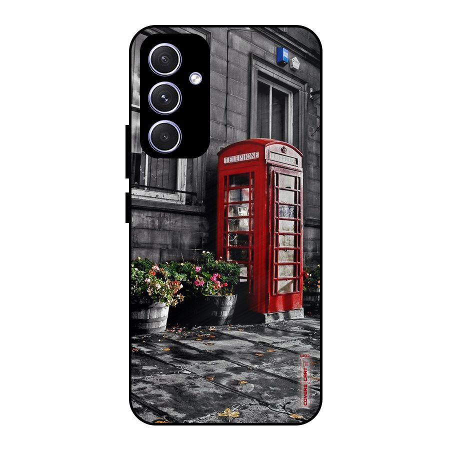 Flower And Booth Metal Back Case for Galaxy A54