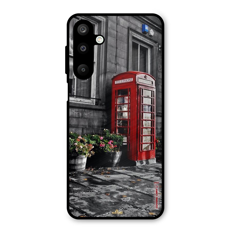 Flower And Booth Metal Back Case for Galaxy M16