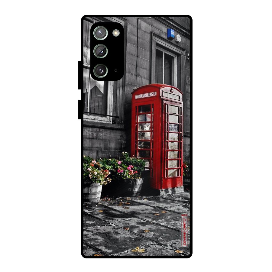 Flower And Booth Metal Back Case for Galaxy Note 20