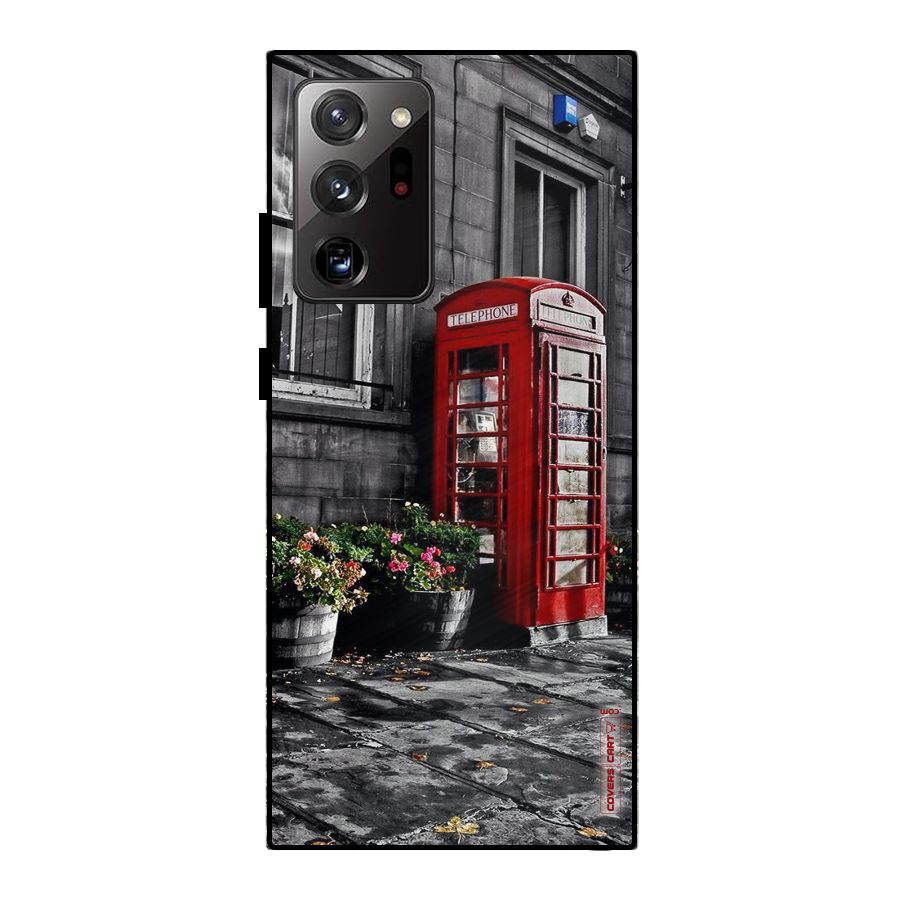 Flower And Booth Metal Back Case for Galaxy Note 20 Ultra