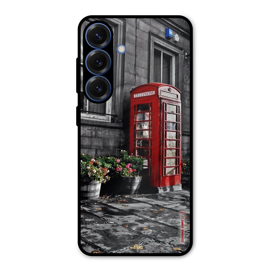 Flower And Booth Metal Back Case for Galaxy S25