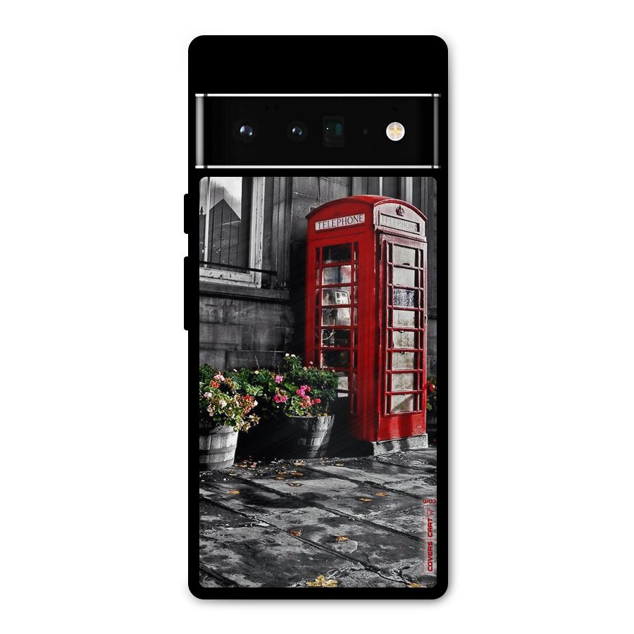Flower And Booth Metal Back Case for Google Pixel 6 Pro