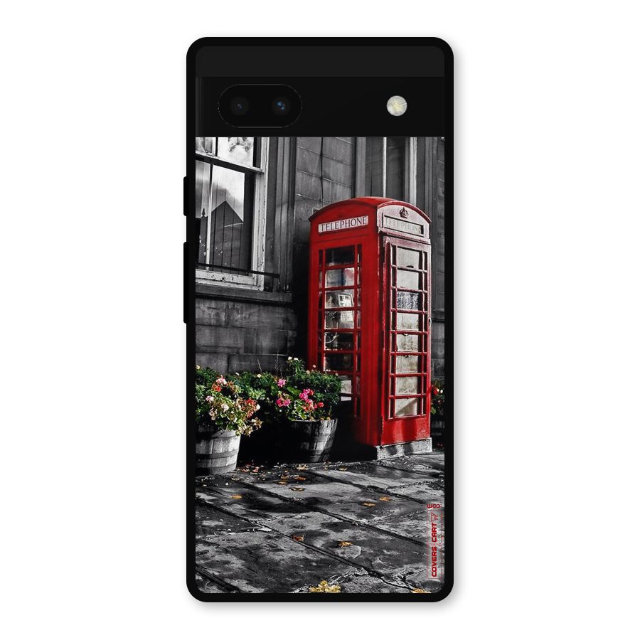 Flower And Booth Metal Back Case for Google Pixel 6a