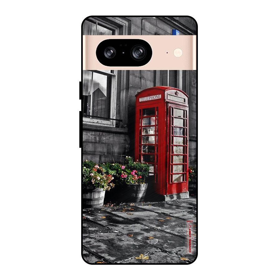 Flower And Booth Metal Back Case for Google Pixel 8