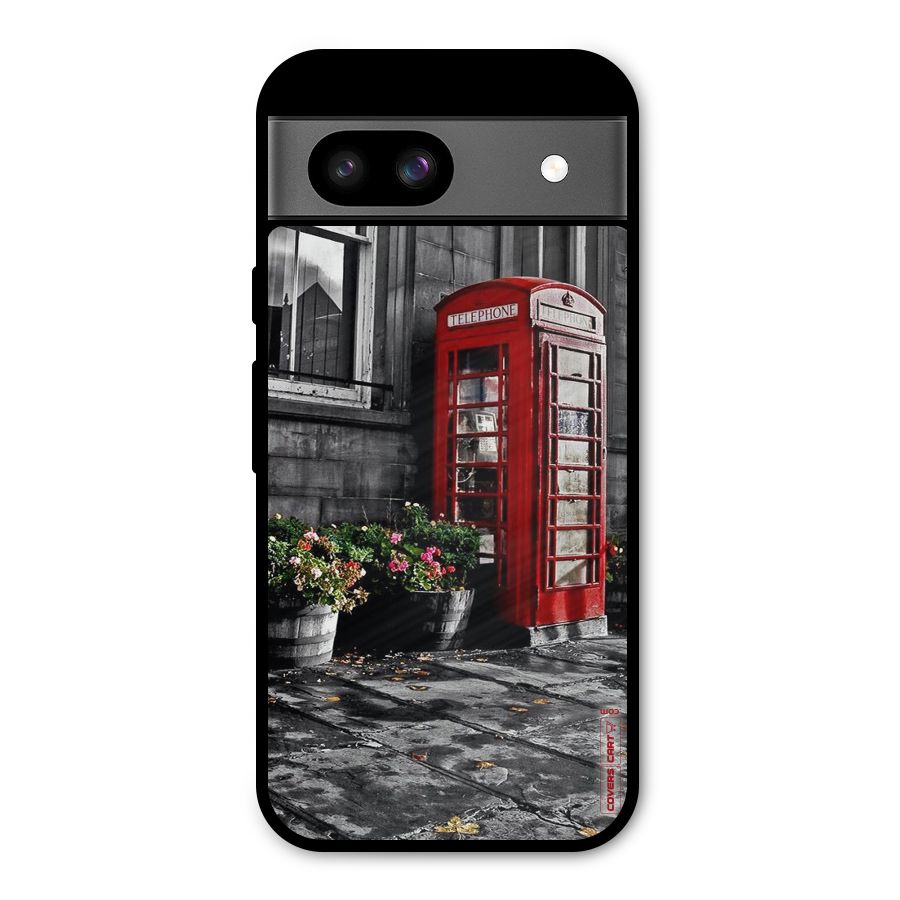 Flower And Booth Metal Back Case for Google Pixel 8a