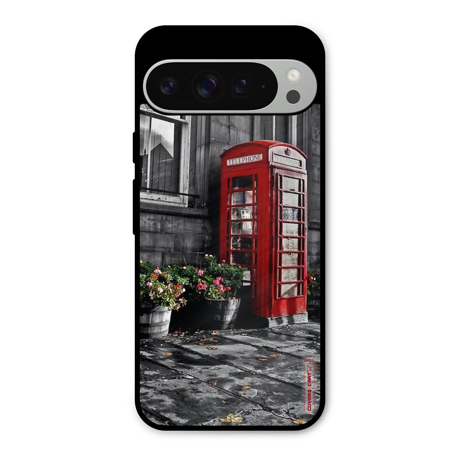 Flower And Booth Metal Back Case for Google Pixel 9 Pro XL
