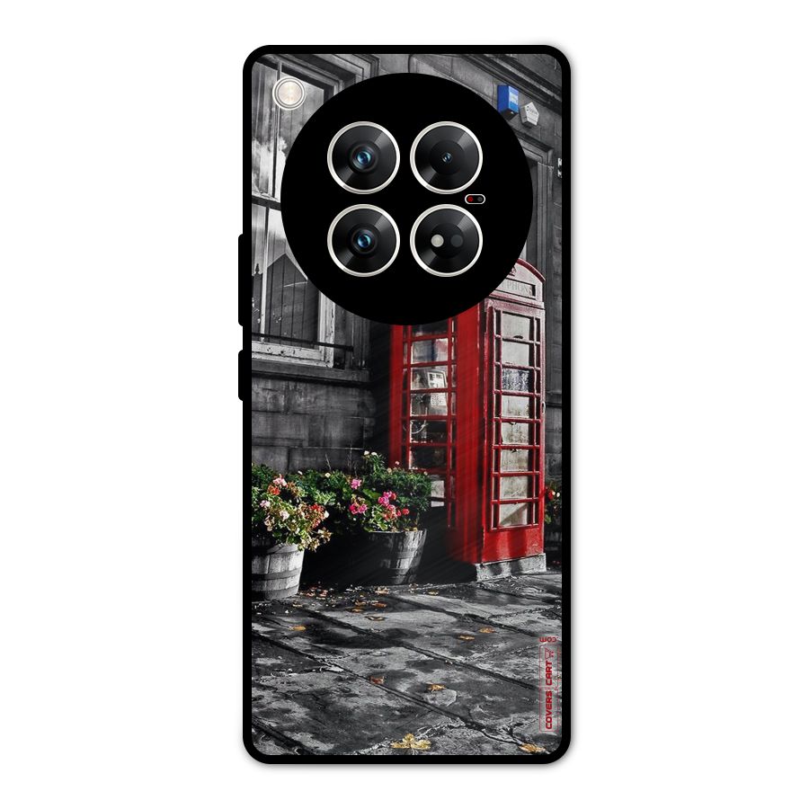 Flower And Booth Metal Back Case for Infinix Zero 40 5G