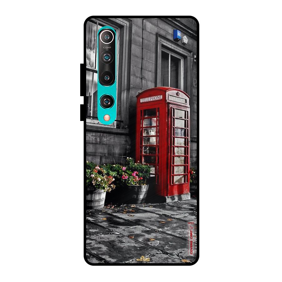 Flower And Booth Metal Back Case for Mi 10