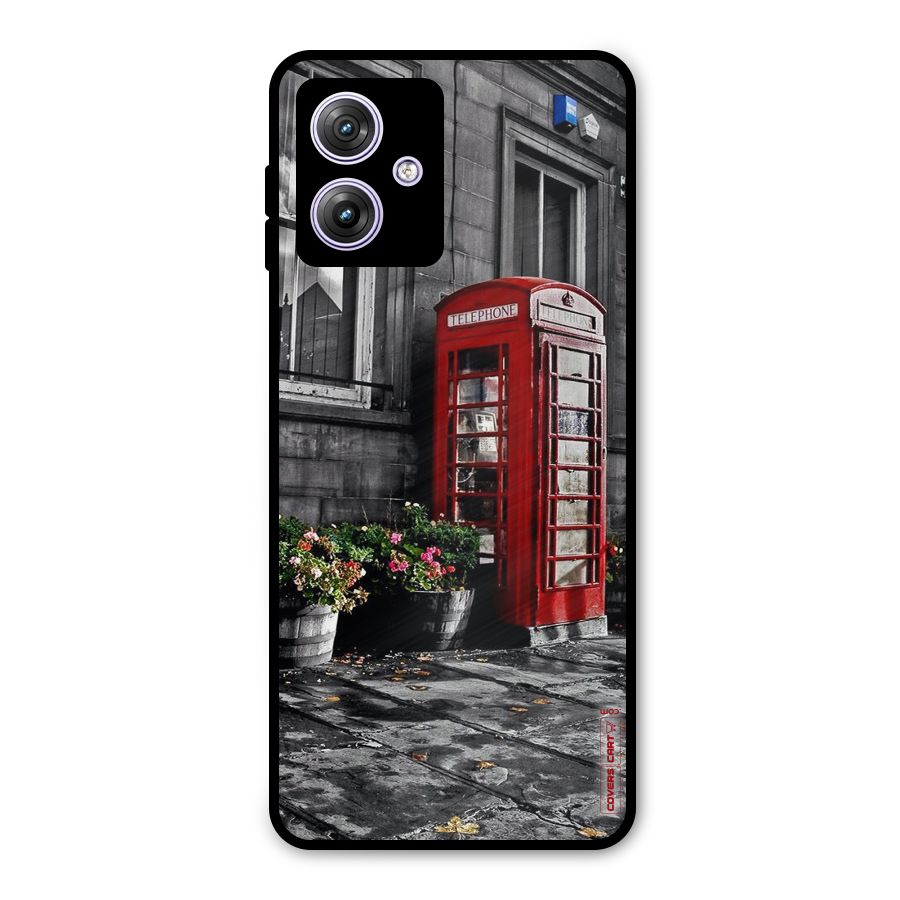 Flower And Booth Metal Back Case for Moto G64