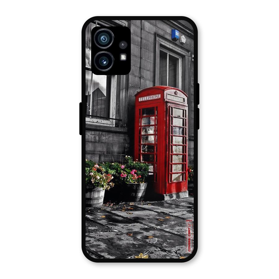 Flower And Booth Metal Back Case for Nothing Phone 1