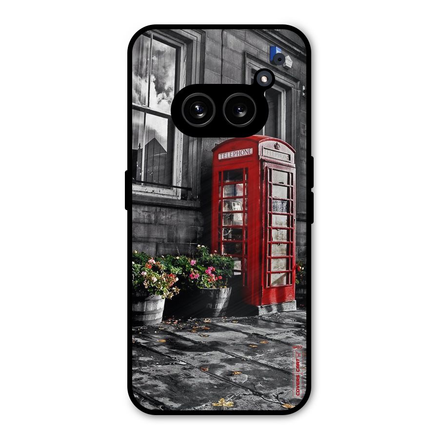 Flower And Booth Metal Back Case for Nothing Phone 2a Plus