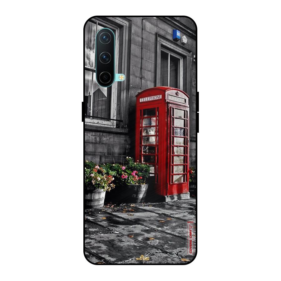 Flower And Booth Metal Back Case for OnePlus Nord CE 5G