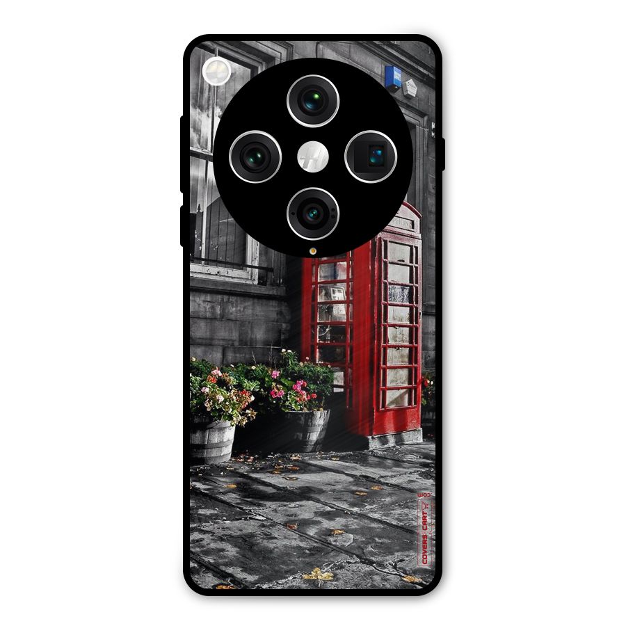 Flower And Booth Metal Back Case for Oppo Find X8 Pro