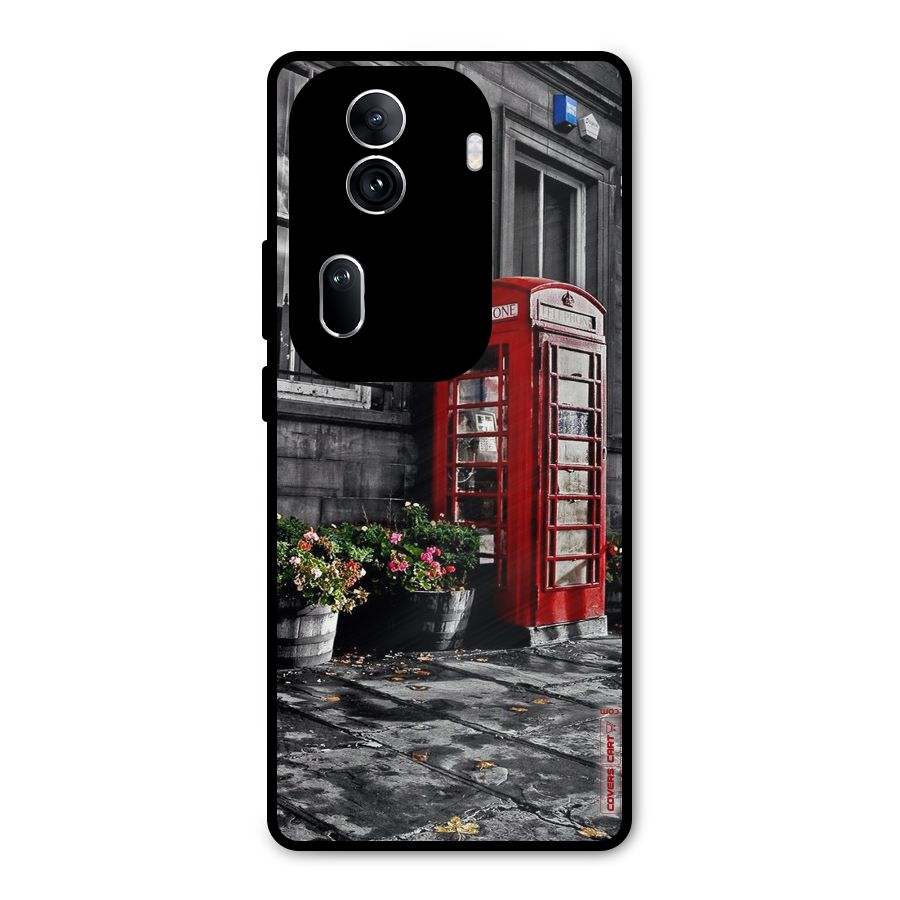 Flower And Booth Metal Back Case for Oppo Reno11 Pro 5G