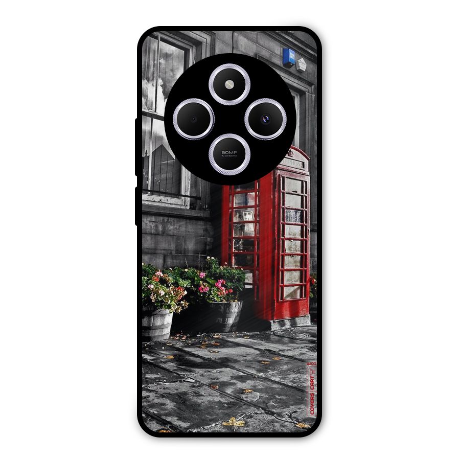 Flower And Booth Metal Back Case for Poco M7