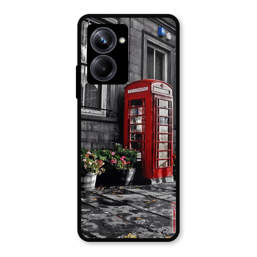 Flower And Booth Metal Back Case for Realme 10 Pro