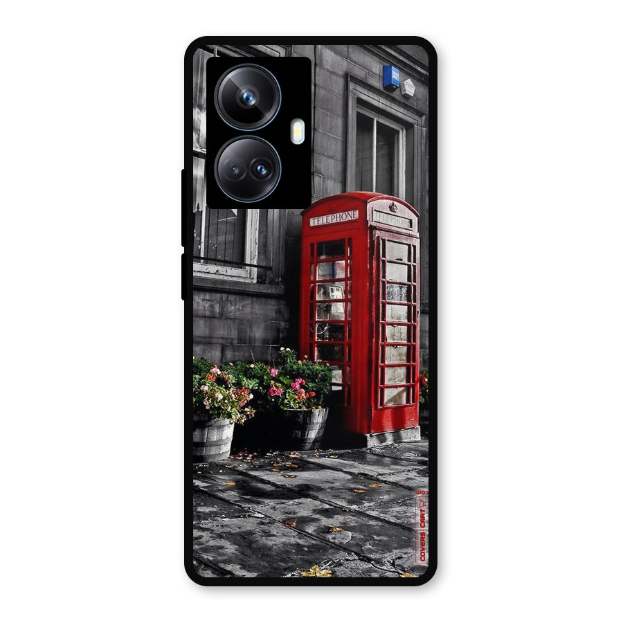 Flower And Booth Metal Back Case for Realme 10 Pro Plus