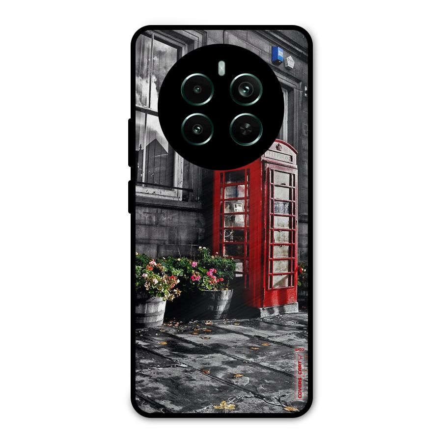 Flower And Booth Metal Back Case for Realme 12 Pro Plus