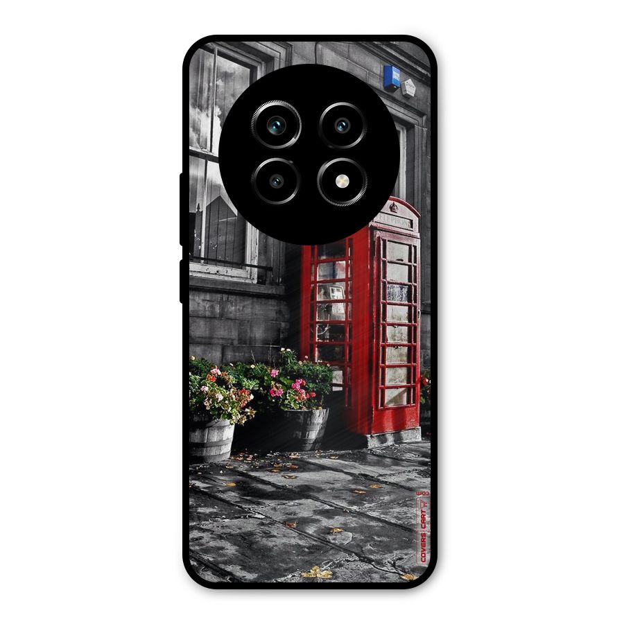 Flower And Booth Metal Back Case for Realme 13 Pro