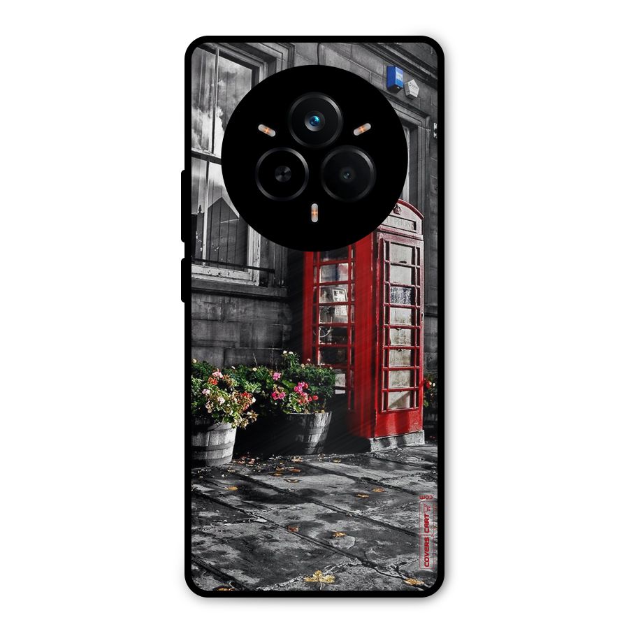Flower And Booth Metal Back Case for Realme 14 Pro Plus