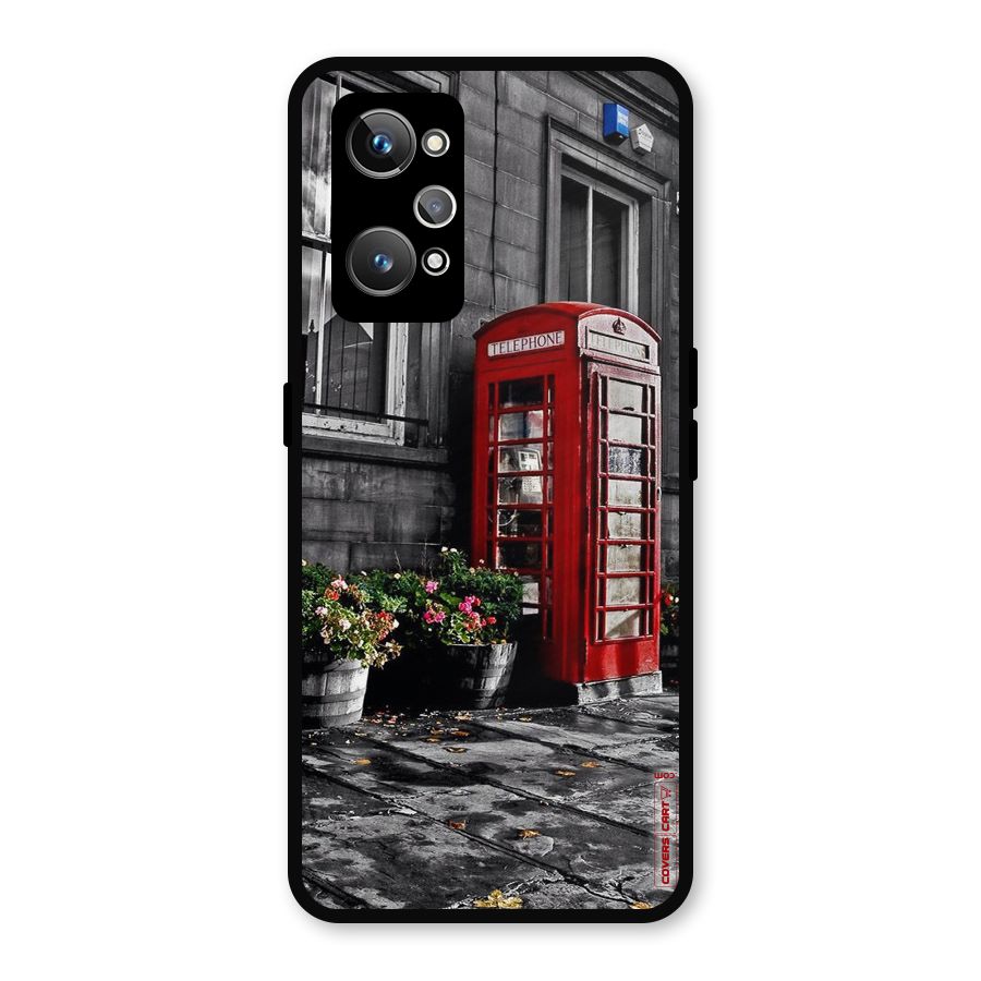 Flower And Booth Metal Back Case for Realme GT 2