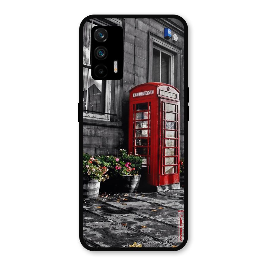 Flower And Booth Metal Back Case for Realme GT 5G