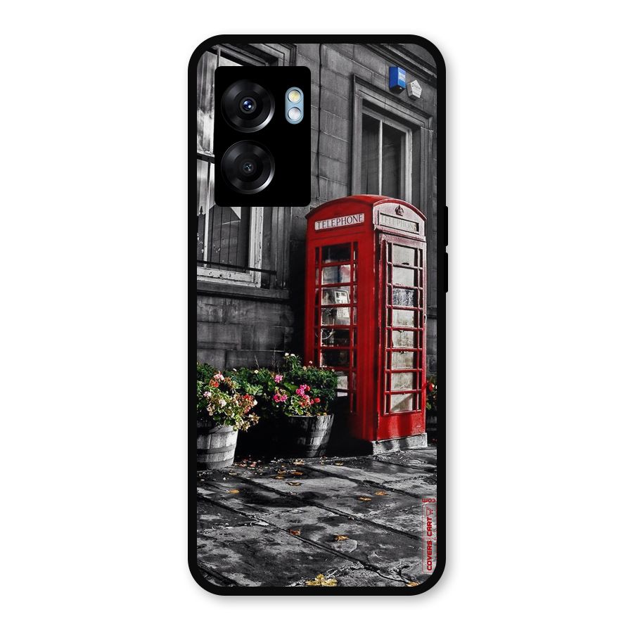 Flower And Booth Metal Back Case for Realme Narzo 50 5G