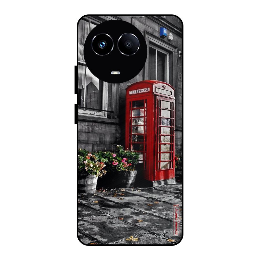 Flower And Booth Metal Back Case for Realme Narzo 60X