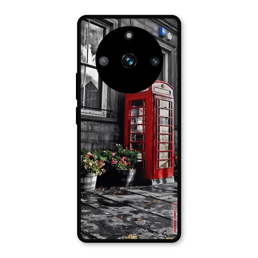 Flower And Booth Metal Back Case for Realme Narzo 60 Pro