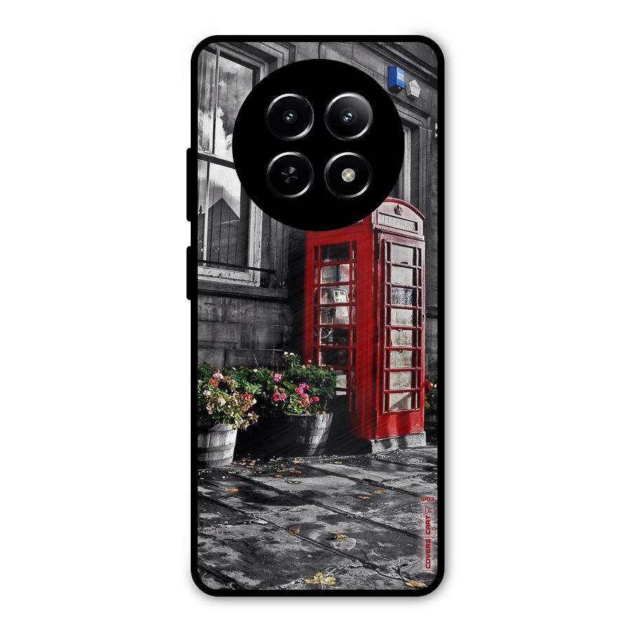 Flower And Booth Metal Back Case for Realme Narzo N65