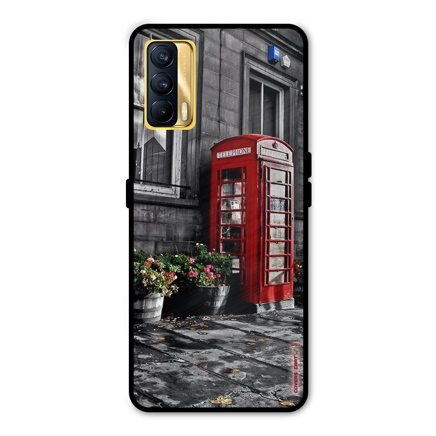 Flower And Booth Metal Back Case for Realme X7