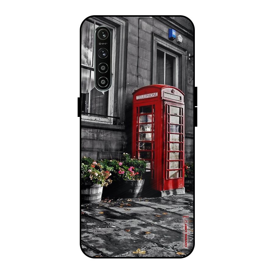 Flower And Booth Metal Back Case for Realme XT